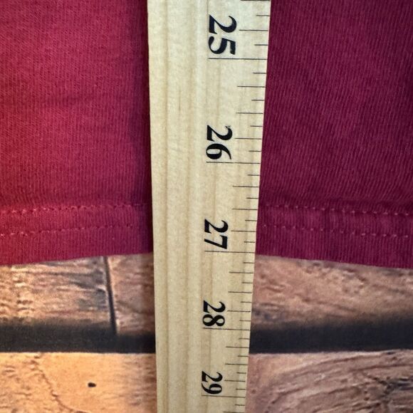 Charles Towne Landing T-Shirt Large Maroon EST 1670 SC History Homeland Security - Picture 7 of 8